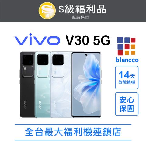 VIVO [福利品]vivo V30 5G (12G/512GB) 全機8成新