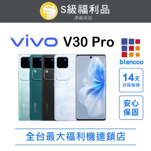 VIVO [福利品]vivo V30 Pro 5G (12G/512GB) 全機8成新