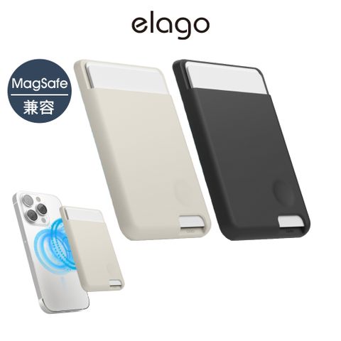 Elago 不沾紋液態矽膠MagSafe磁吸卡套