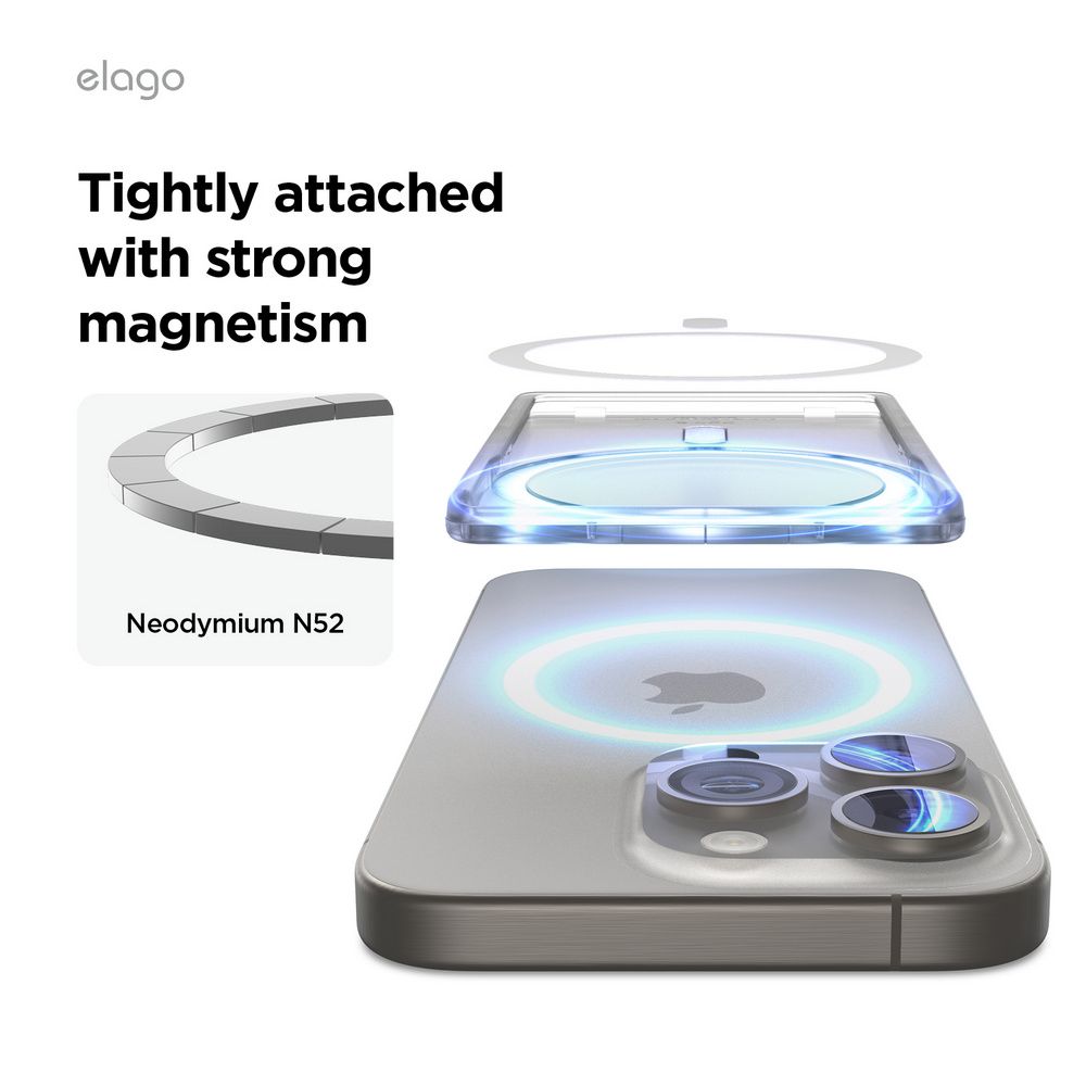 elagoTightly attachedwith strongmagnetismNeodymium N52