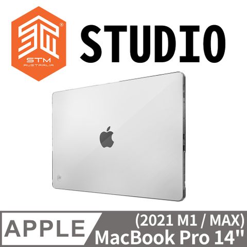 STM 澳洲  Studio for MacBook Pro 14吋 2021 晶透保護殼 - 透明