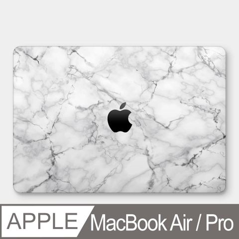 PIXOSTYLE 白色大理石花紋 MacBook Air / Pro 防刮保護殼