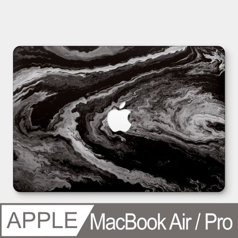 PIXOSTYLE 黑色大理石花紋 MacBook Air / Pro 防刮保護殼