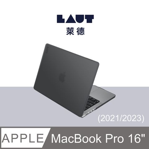 LAUT 萊德 Macbook Pro 16吋 (2021/2023) 霧面筆電保護殼-黑