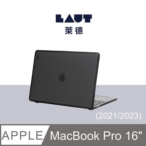 LAUT 萊德 萊德 Macbook Pro 16吋 (2021/2023) 防摔筆電保護殼-黑