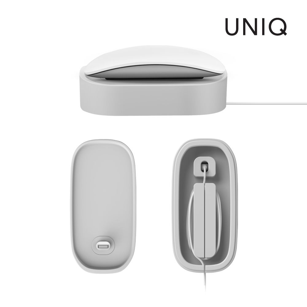 UNIQ  Nova Apple 滑鼠充電座充 粉色