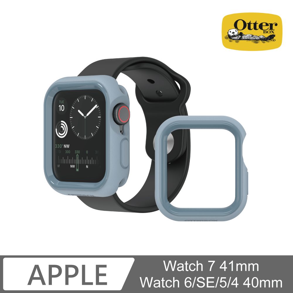 OtterBox Apple Watch 6/SE/5/4 40mm EXO Edge 保護殼-藍- PChome 24h購物