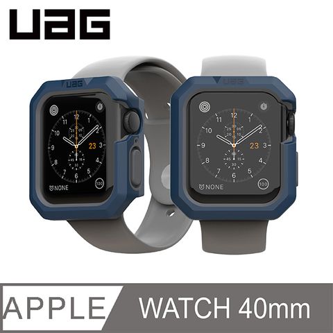 UAG Apple Watch 40mm 耐衝擊簡約保護殼-藍