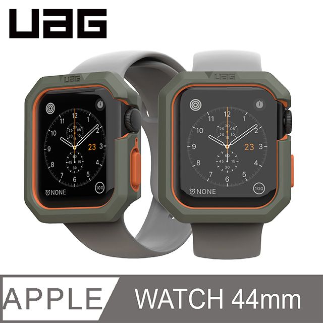 UAG  Apple Watch 44mm 耐衝擊簡約保護殼-綠