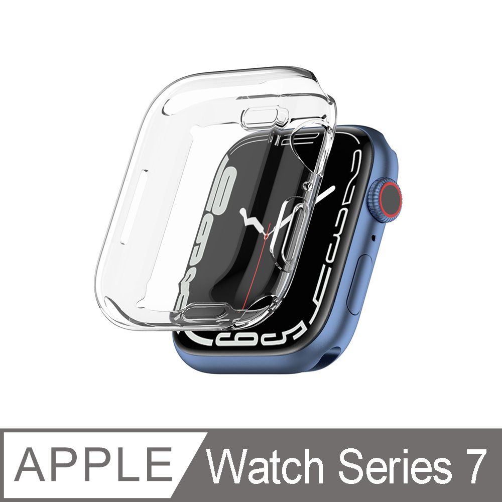  Apple Watch Series 8/7 41mm 超薄透明隱形保護套(全包款)