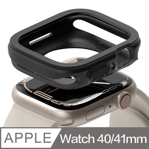 Rearth Ringke Apple Watch 40/41mm 抗震保護殼(黑)