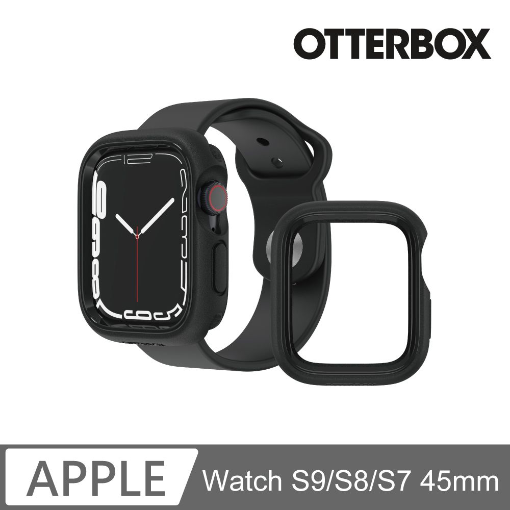 OTTERBOX  Apple Watch S9 / S8 / S7 45mm EXO Edge 保護殼-黑