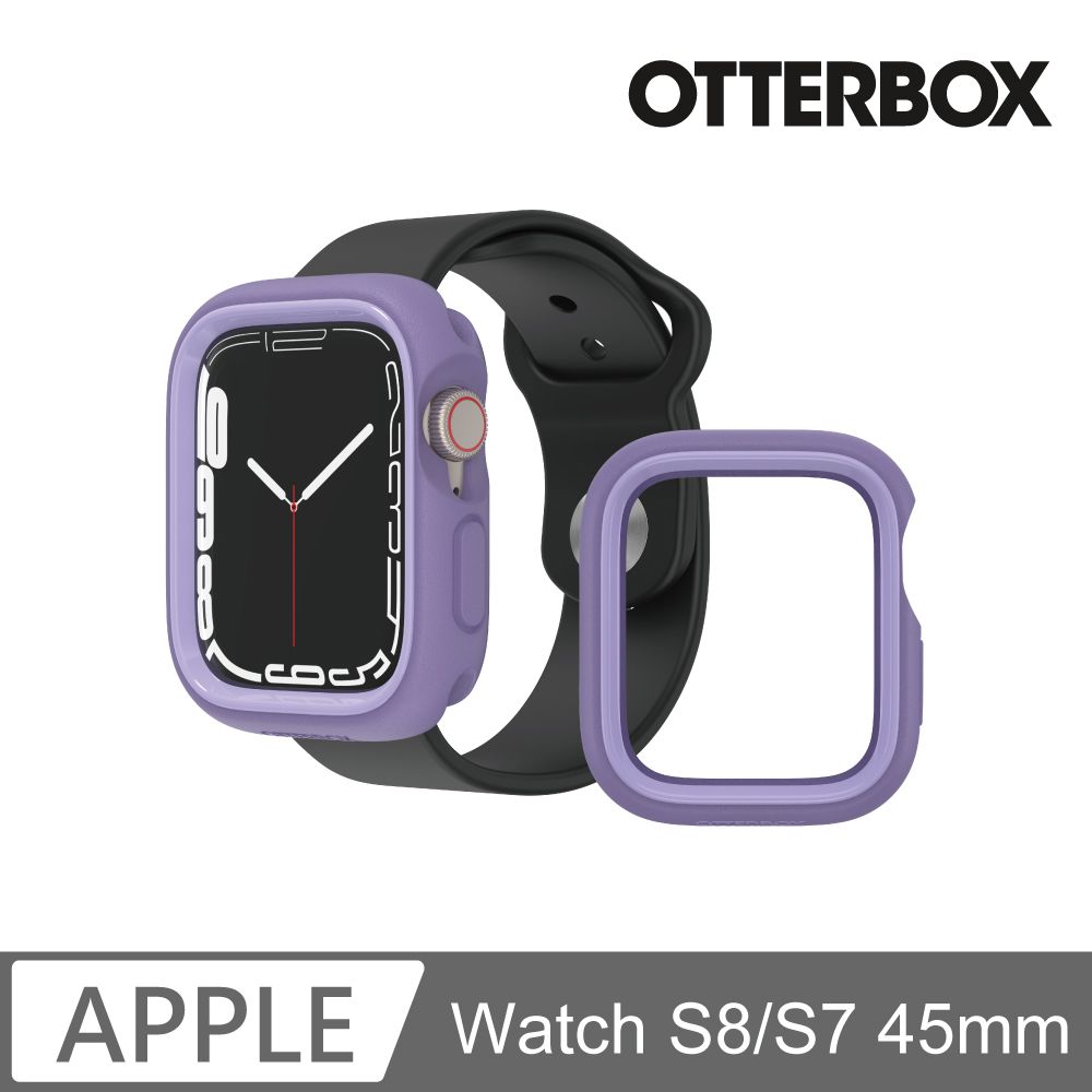 OtterBox Apple Watch 7 / 8 45mm EXO Edge 保護殼-紫- PChome 24h購物