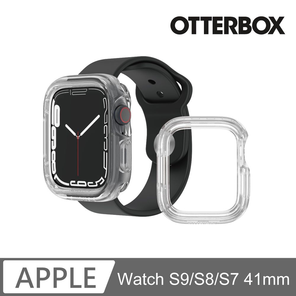 OTTERBOX  Apple Watch S9 / S8 / S7 41mm EXO Edge 保護殼-透明