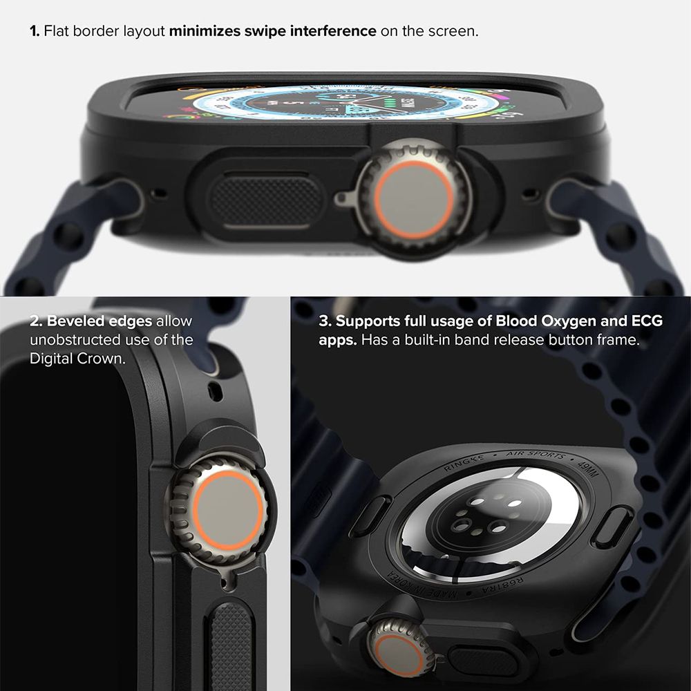 Ringke ｜Apple Watch Ultra 49mm [Air Sports] 手錶保護套