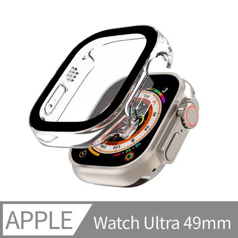 ABSOLUTE Apple Watch Ultra 49mm 專用保護錶殼 全透明裸機感 實機呈現