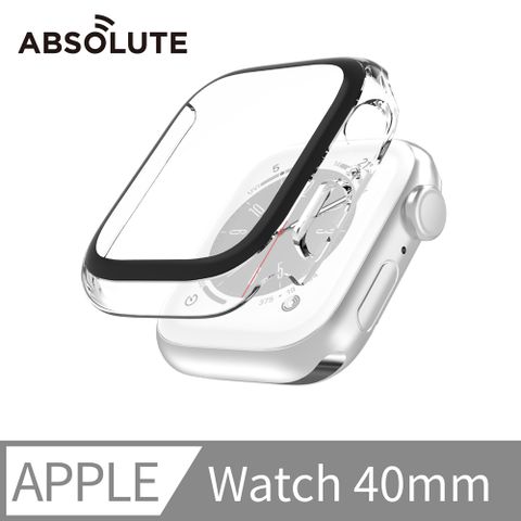 ABSOLUTE Apple Watch 40mm 專用保護錶殼 全透明裸機感 實機呈現