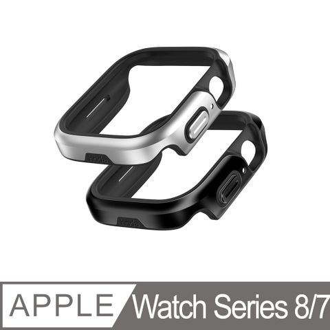 hoda Apple Watch Series 8/7 45mm 曜石鋁合金防摔保護殼
