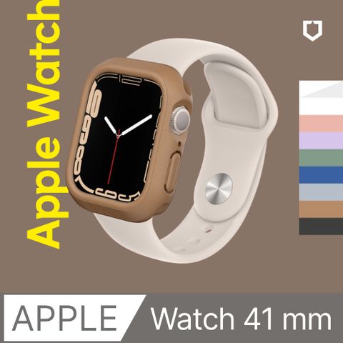 RHINOSHIELD 犀牛盾 Apple Watch Series 7/8/9 共用 41mm CrashGuard NX 防摔邊框保護殼(多色可選)