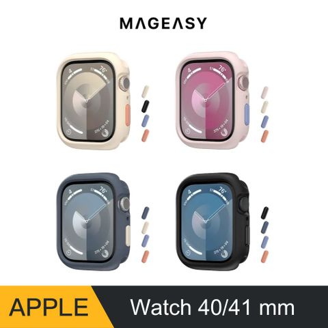MAGEASY Apple Watch 40/41mm SKIN 防摔保護殼
