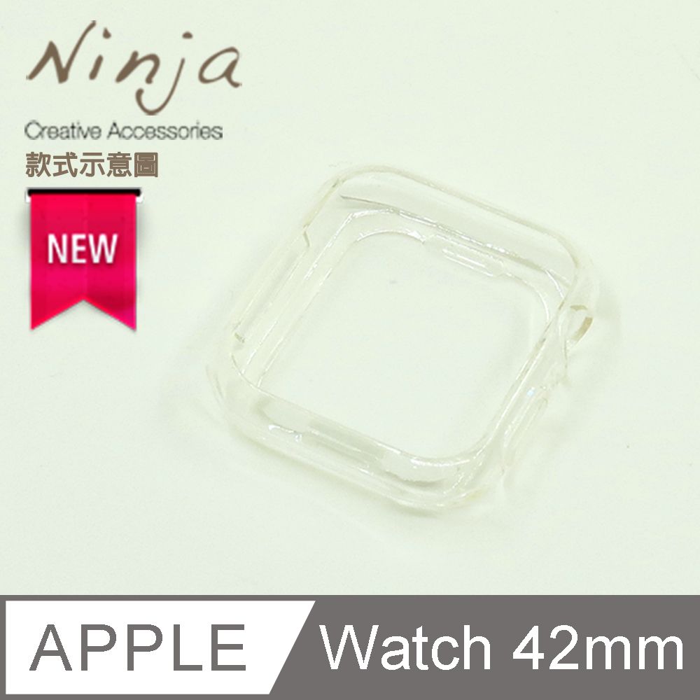 Ninja 東京御用 Apple Watch 10 (42mm)2024年版晶透款TPU清水保護套