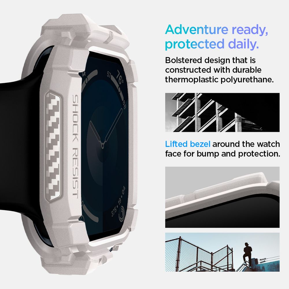 spigen Apple Watch 10 (46mm) Rugged Armor 防摔保護殼