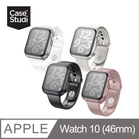 CaseStudi AppleWatch 10 (46mm) Impact 玻璃錶殼