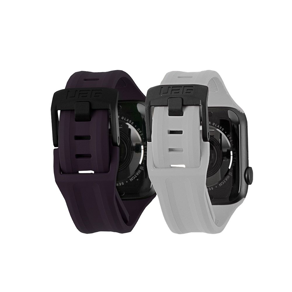 UAG  Apple Watch 38/40/41mm 潮流矽膠錶帶-紫