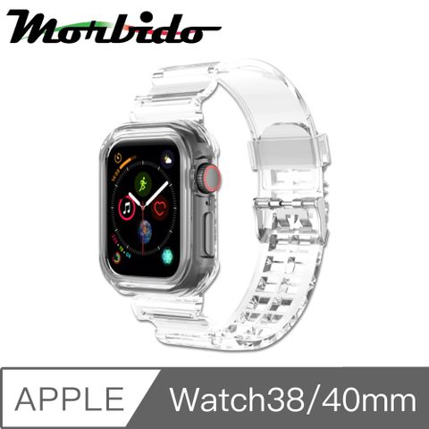 Morbido 蒙彼多 Apple Watch 38/40mm 經典透明 一體成型運動錶帶