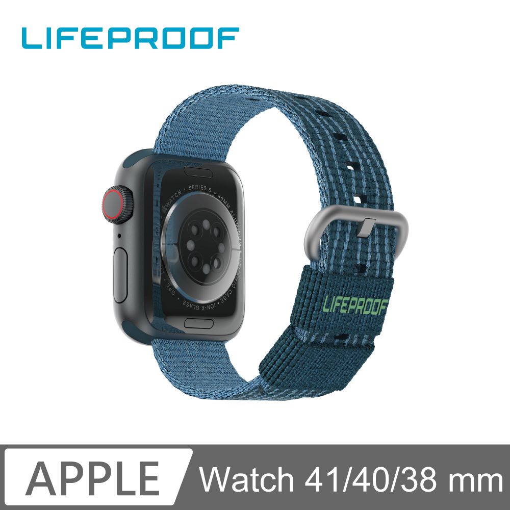 Lifeproof  Apple Watch 38/40/41mm 環保防水錶帶-湖泊藍