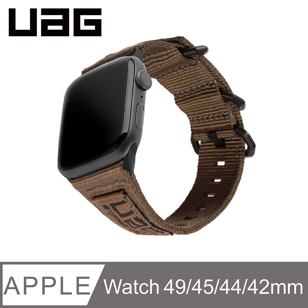 UAG  Apple Watch 42/44/45/49mm Nato尼龍錶帶-沙