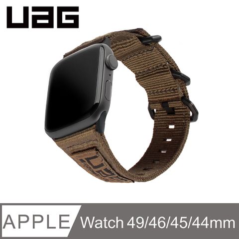 UAG Apple Watch 42/44/45/46/49mm Nato尼龍錶帶-沙