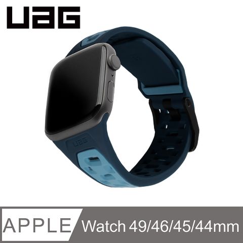 UAG Apple Watch 42/44/45/46/49mm 簡約運動錶帶-藍