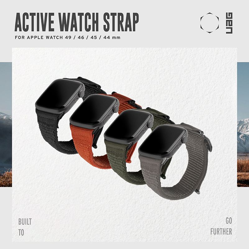 ACTIVE WATCH STRAPFOR APPLE WATCH 49  46  45  44 mmBUILTGOTOFURTHER