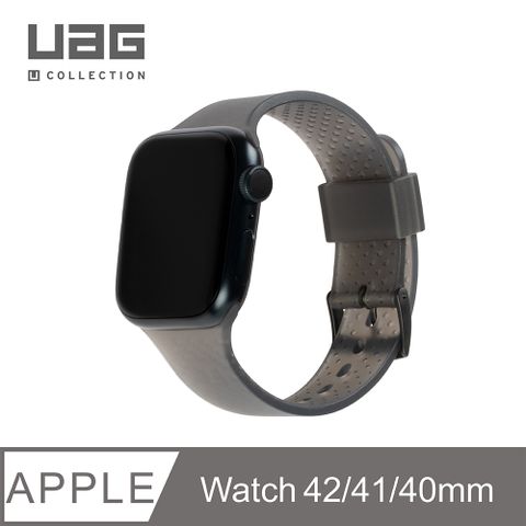 UAG [U] Apple Watch 38/40/41/42(S10)mm 時尚亮透錶帶-透黑