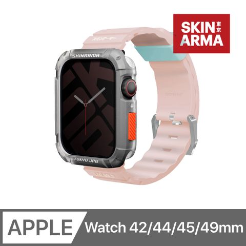 SKINARMA Shokku Apple Watch 街頭款矽膠錶帶 42/44/45/49mm 共用款 淺粉