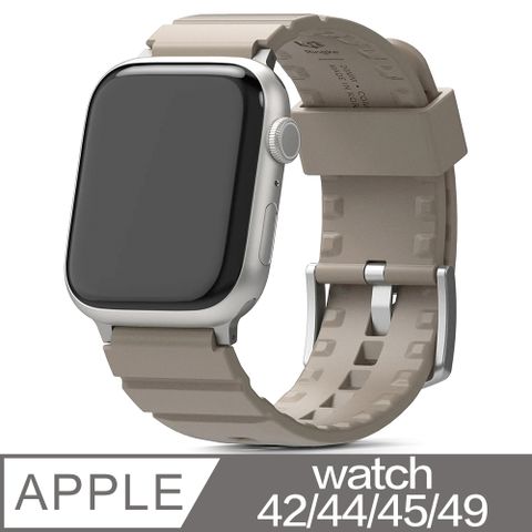 Rearth Ringke Apple Watch 42/44/45mm/49mm 矽膠運動錶帶(咖啡灰)