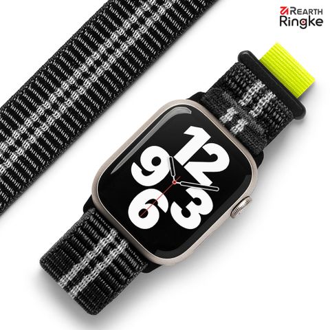 Ringke ｜Apple Watch 41 / 40 / 38mm [Sports Air Loop] 透氣運動錶帶 黑 白 奶油