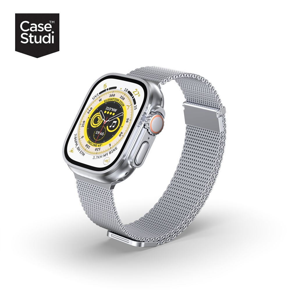 Case Studi Apple Watch Ultra 2/Ultra/ Series 10/9/8/7/SE (49/46/45/44mm) Excelsior 米蘭磁吸錶帶