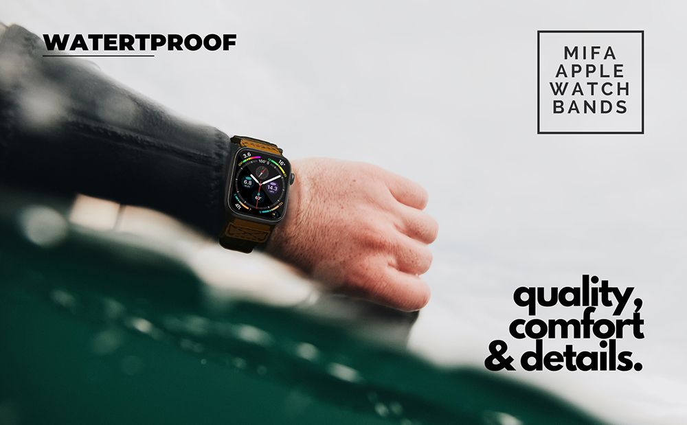 WATERTPROOFMIFAAPPLEWATCHBANDSqualitycomfort& details.