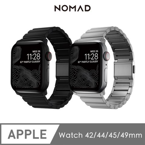 NOMAD 全球限量 Apple Watch鈦金屬錶帶2021新款49/45/44/42mmApple Watch 1-9代 &amp; SE &amp; Ultra 適用