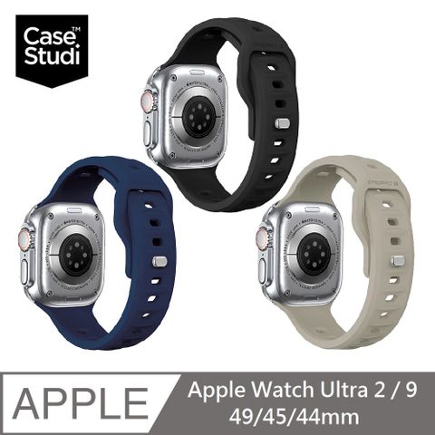 CaseStudi Combat Apple Watch Ultra 2/9(49/45/44mm) 防水橡膠運動錶帶