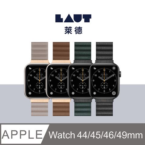 LAUT 萊德 Apple Watch 42/44/45/46/49mm 磁吸時尚錶帶