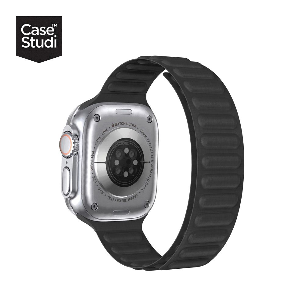 Case Studi Apple Watch Ultra 2/Ultra/ Series 10/9/8/7/SE (49/46/45/44mm) Magloop 磁吸錶帶