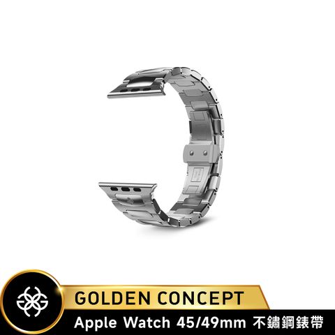 Golden Concept Apple Watch 不鏽鋼錶帶/銀 (45/49mm) WSA-RO45/49-SL