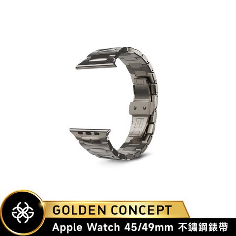 Golden Concept Apple Watch 不鏽鋼錶帶/鈦灰 (45/49mm) WSA-RO45/49-TTG