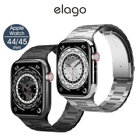 Elago Apple Watch 44/45/49mm不鏽鋼輕薄金屬錶帶 Ultra/9/8/SE/7/6/5/4/3/2/1代