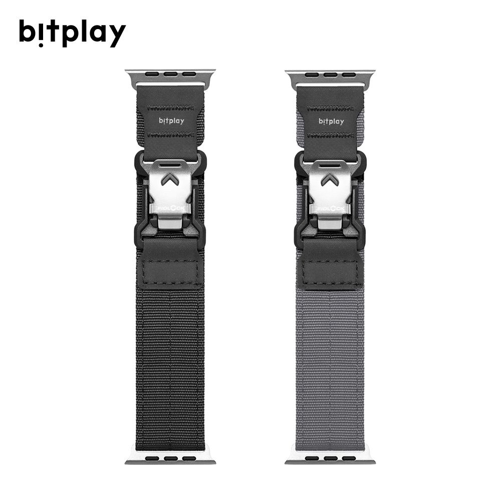 Bitplay Fidlock瞬扣錶帶【適用於 Apple Watch Ultra / 45 / 44 / 42 mm】銀扣版本