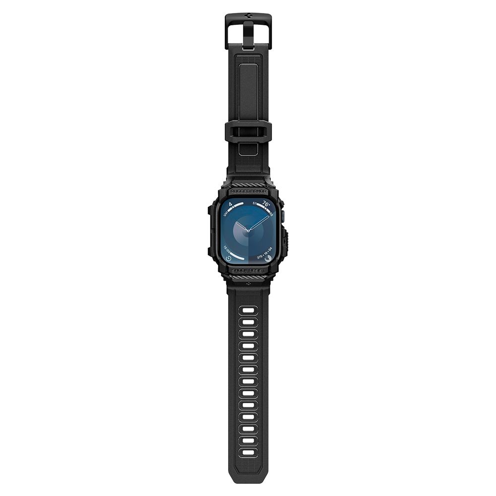 spigen Apple Watch 10 (42mm) Rugged Armor Pro-防摔保護殼專業版(錶帶一體成型)