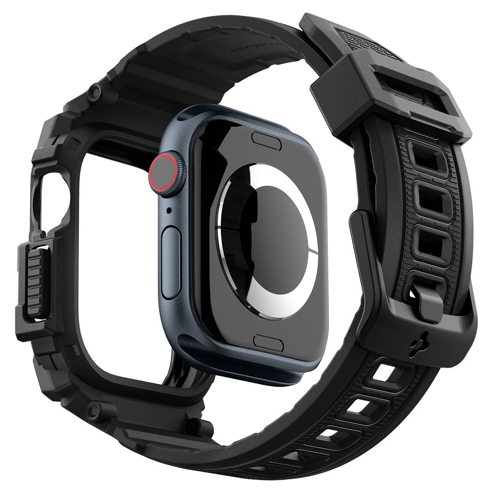 spigen Apple Watch 10 (42mm) Rugged Armor Pro-防摔保護殼專業版(錶帶一體成型)